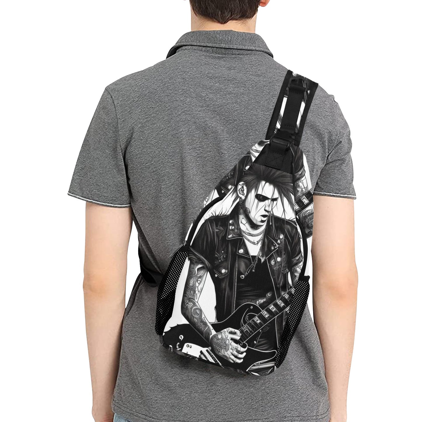 PUNK TRIBU Men's Casual Chest Bag (1729)
