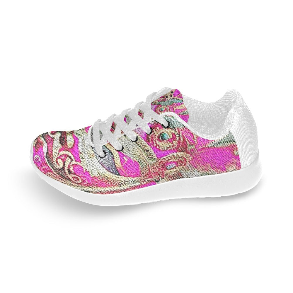 MINI PUNK TRIBU Kid's Sneakers (Little Kid / Big Kid) (Model020) - PUNK TRIBU ARTISTIC BY EMLNO