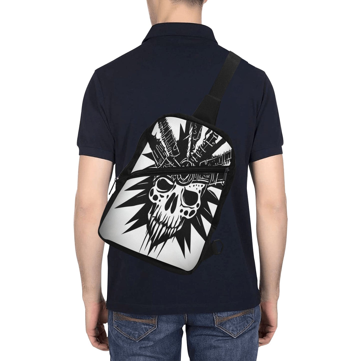 PUNK TRIBU Men's Chest Bag (1726)