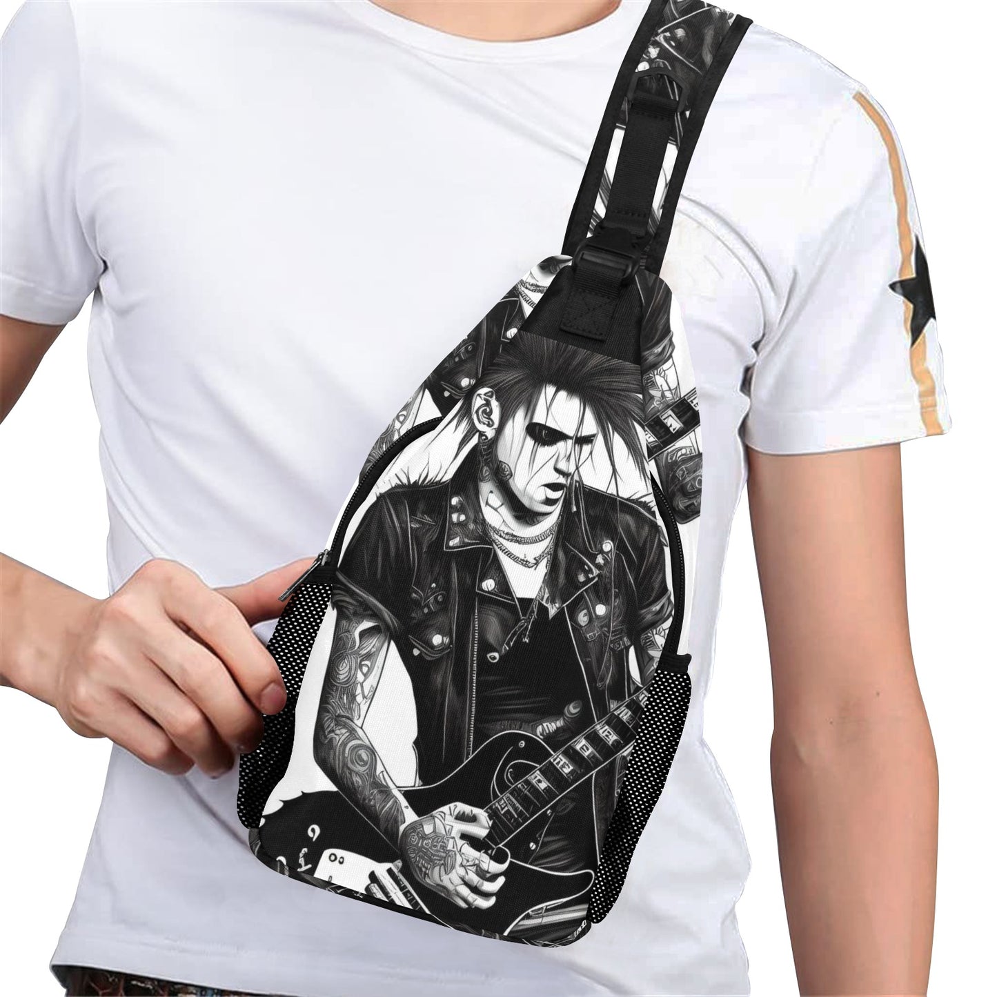 PUNK TRIBU Men's Casual Chest Bag (1729)
