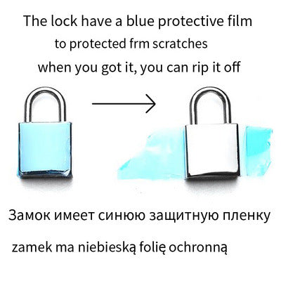 Chain Lock Pendant Necklace Hip Hop Jewelry Unisex - PUNK TRIBU ARTISTIC BY EMLNO