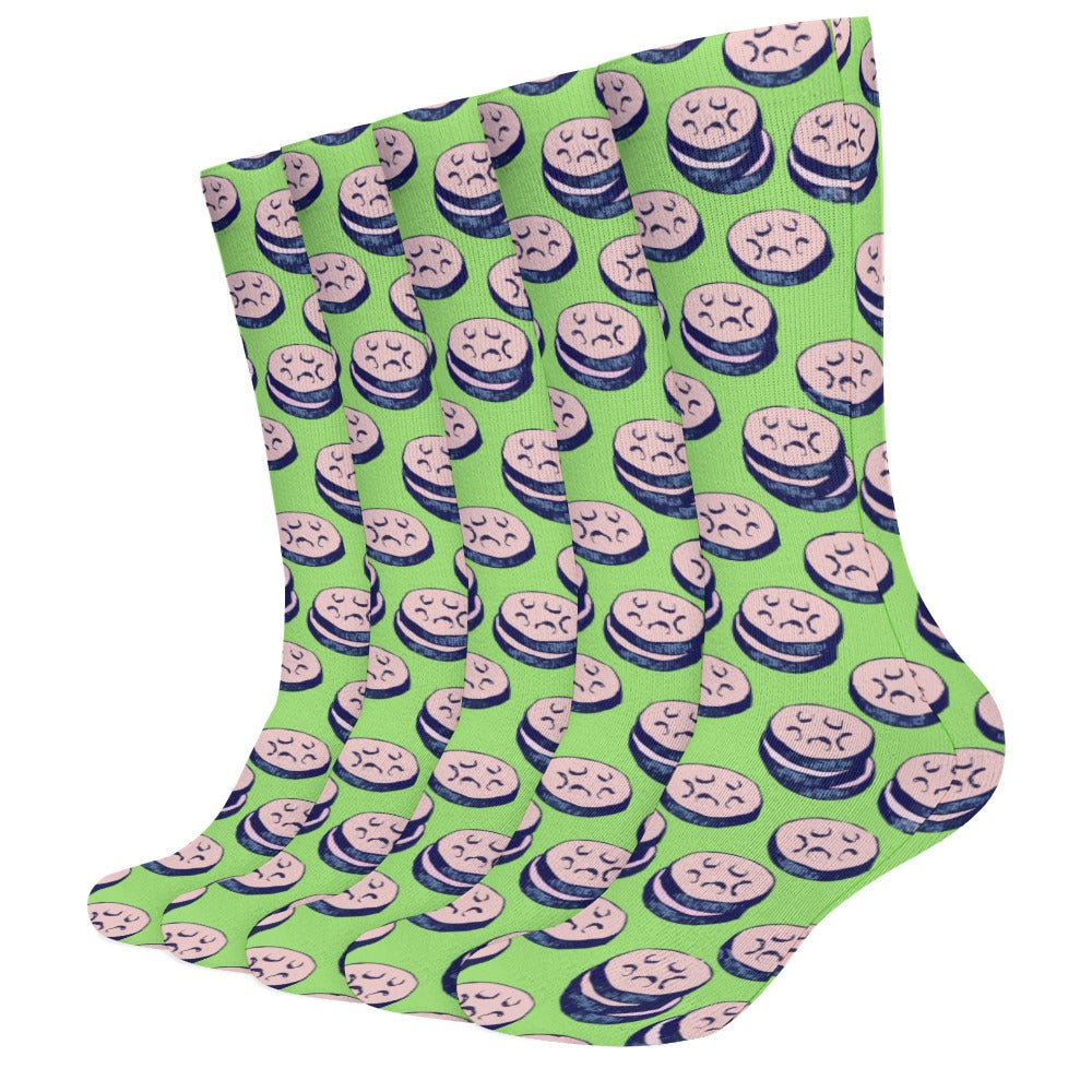 PUNK TRIBU Breathable Stockings (Pack of 5 - Same Pattern)