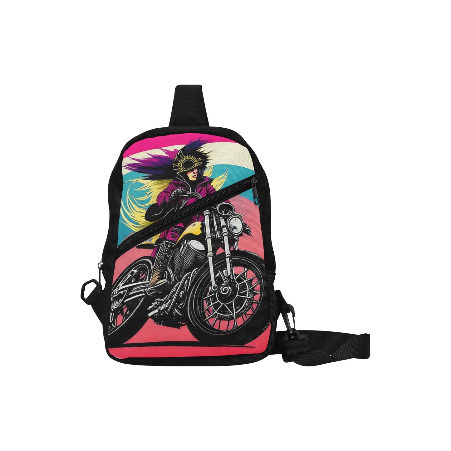 PUNK TRIBU Men's Chest Bag (1726)