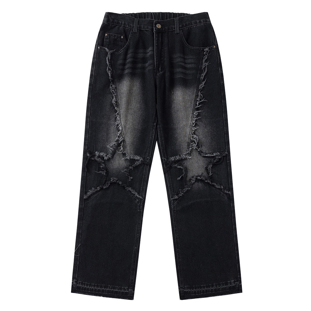 High Waist Straight-leg Wide-leg - PUNK TRIBU ARTISTIC BY EMLNO
