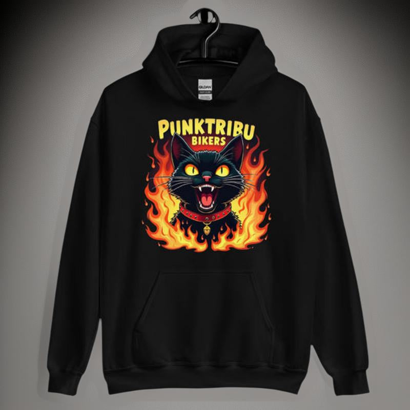 Sudadera unisex con capucha Punk Tribu