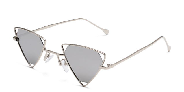 PUNK TRIBU New Punk Sunglasses Women Triangle Oculos New Vintage Glasses Openwork Metal Frame Fashion Sun Glasses Men Okulary - PUNK TRIBU ARTISTIC BY EMLNO