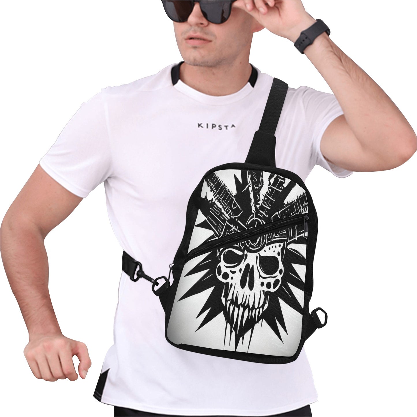 PUNK TRIBU Men's Chest Bag (1726)