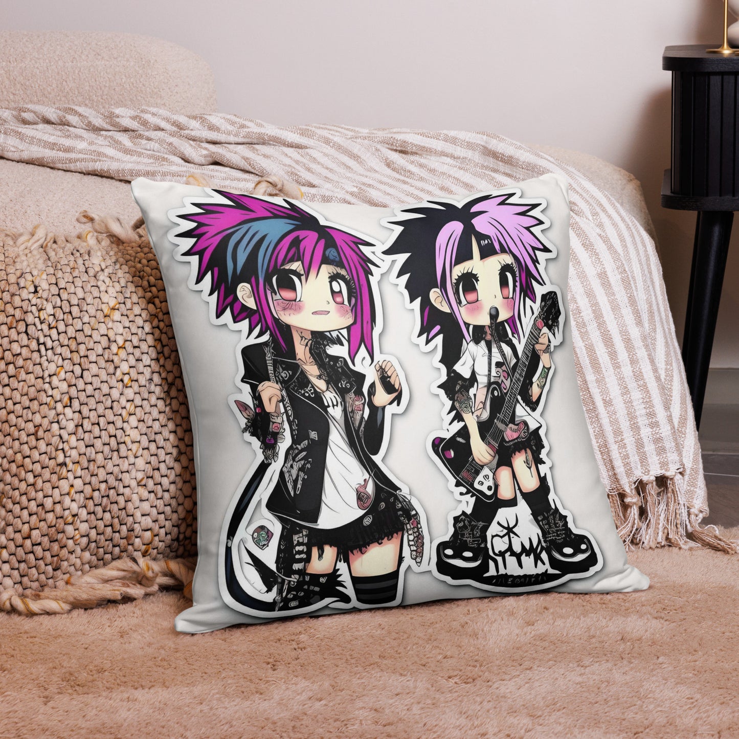 MINI PUNK TRIBU Basic Pillow - PUNK TRIBU ARTISTIC BY EMLNO