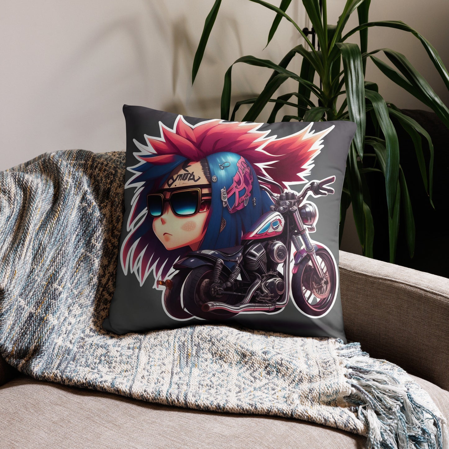 MINI PUNK TRIBU Basic Pillow - PUNK TRIBU ARTISTIC BY EMLNO