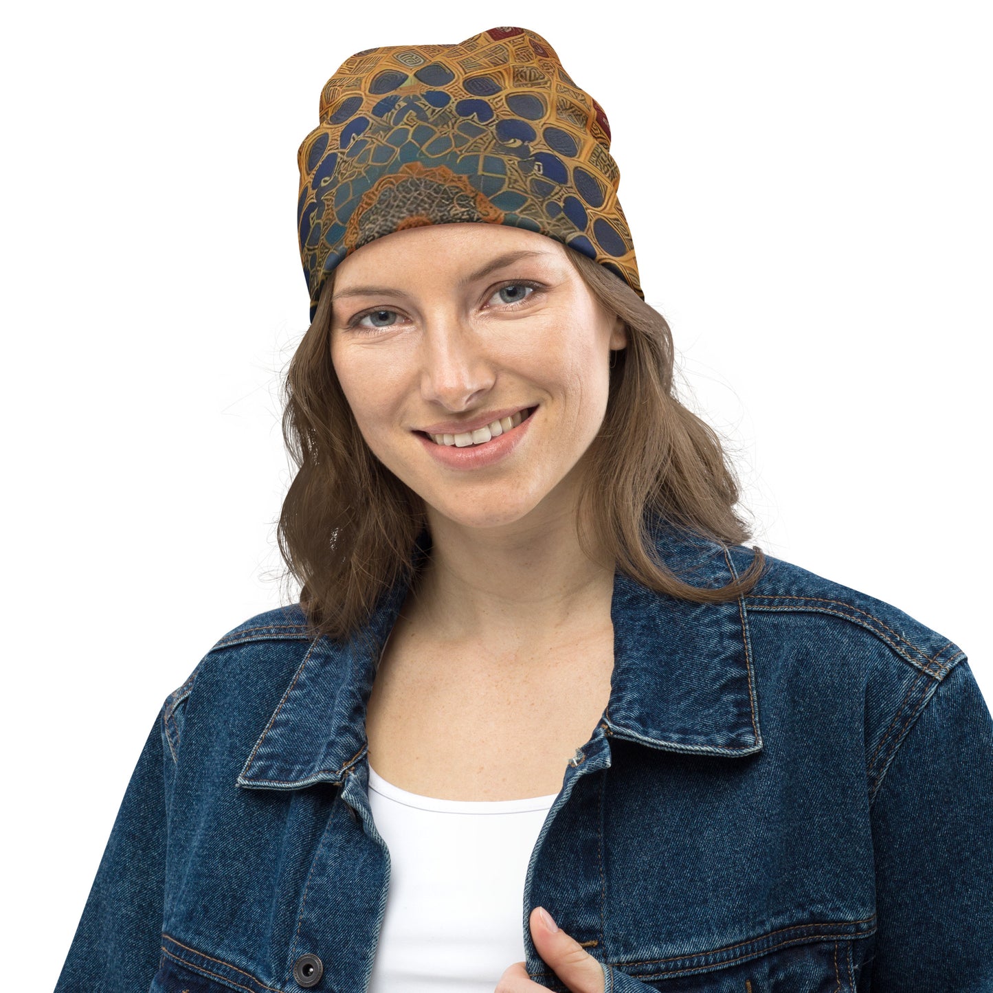 PUNK TRIBU All-Over Print Beanie
