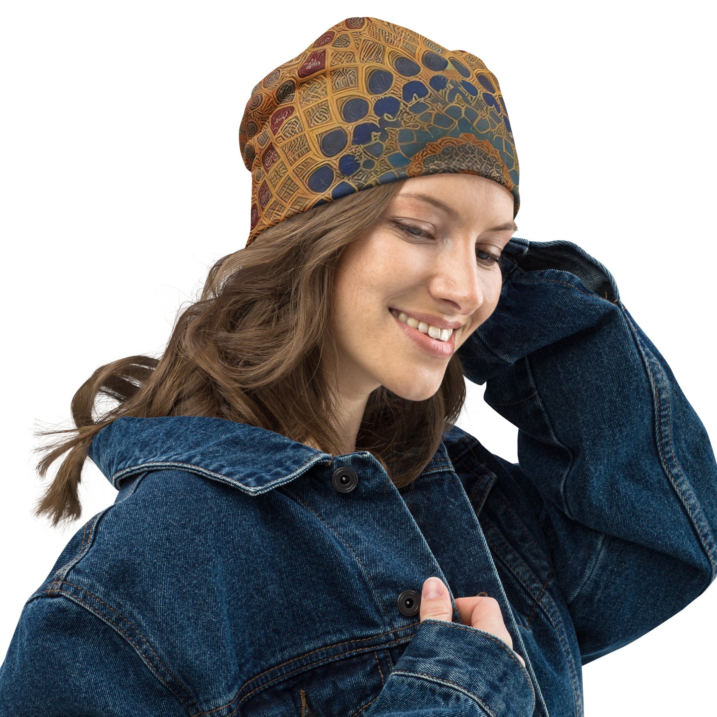 PUNK TRIBU All-Over Print Beanie
