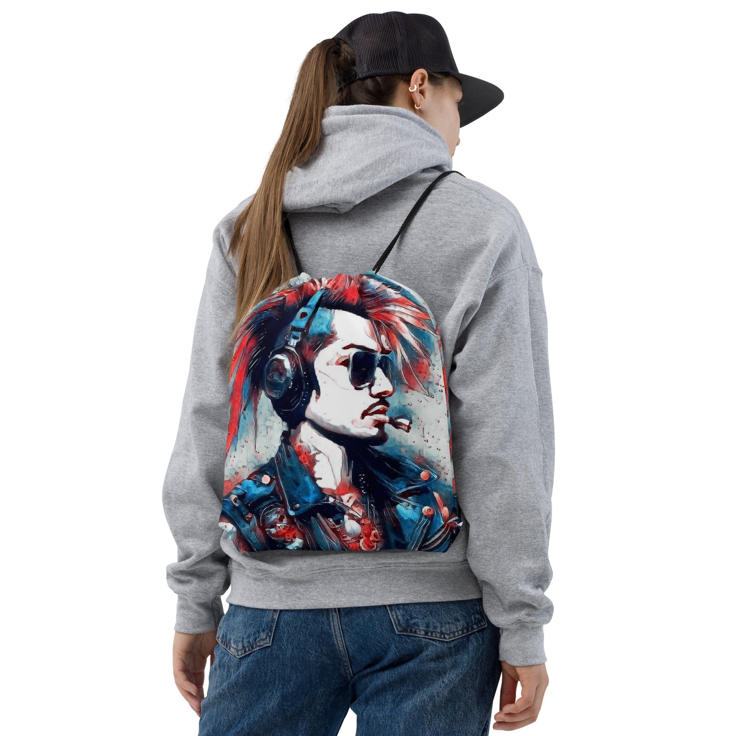 Bolsa con cordón PUNK TRIBU