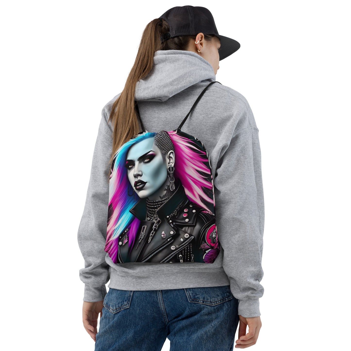 Bolsa con cordón PUNK TRIBU