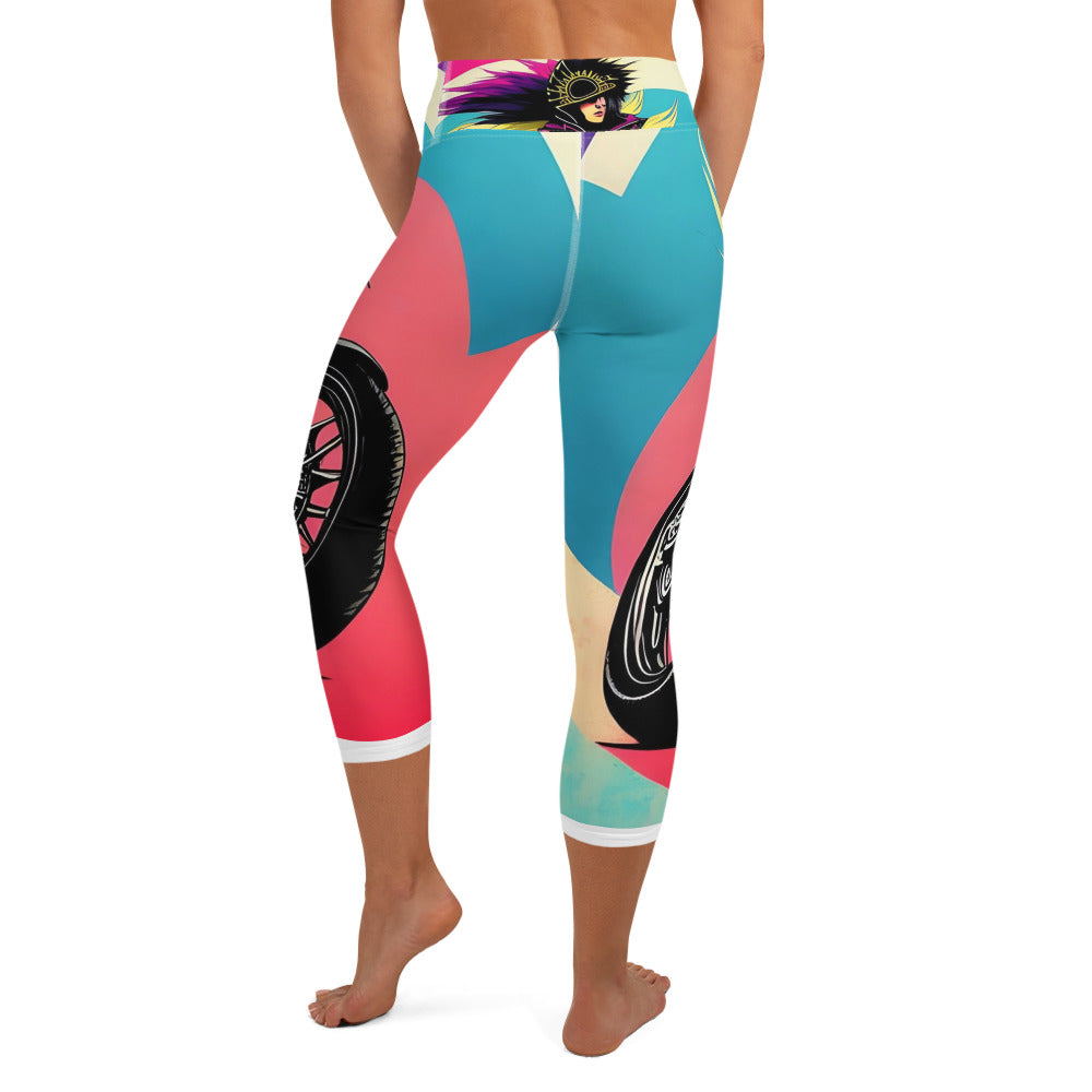 PUNK TRIBU Yoga Leggings - PUNK TRIBU ARTISTIC BY EMLNO