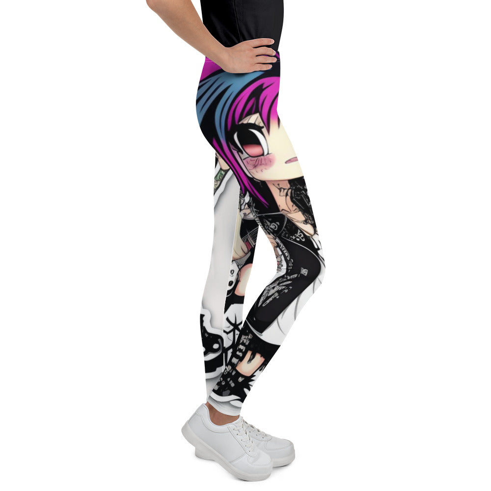 MINI PUNK TRIBU Youth Leggings - PUNK TRIBU ARTISTIC BY EMLNO