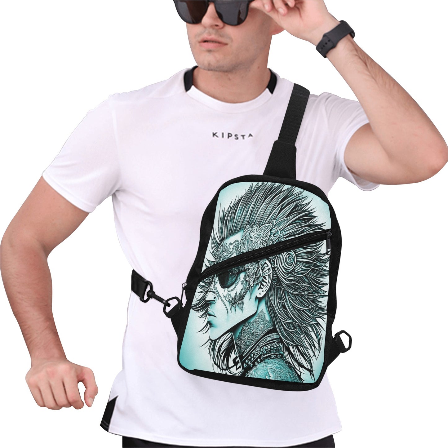 PUNK TRIBU Men's Chest Bag (1726)