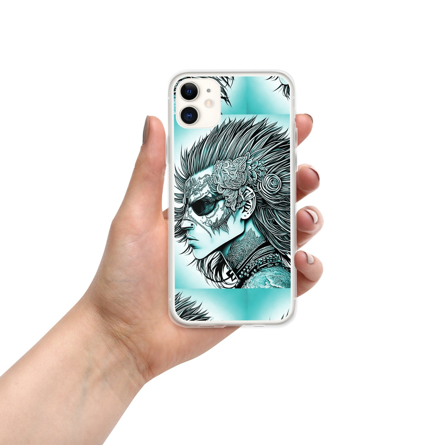 PUNK TRIBU Clear Case for iPhone®