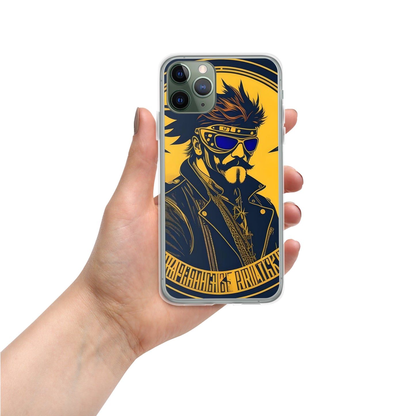 PUNK TRIBU Clear Case for iPhone® - PUNK TRIBU ARTISTIC BY EMLNO