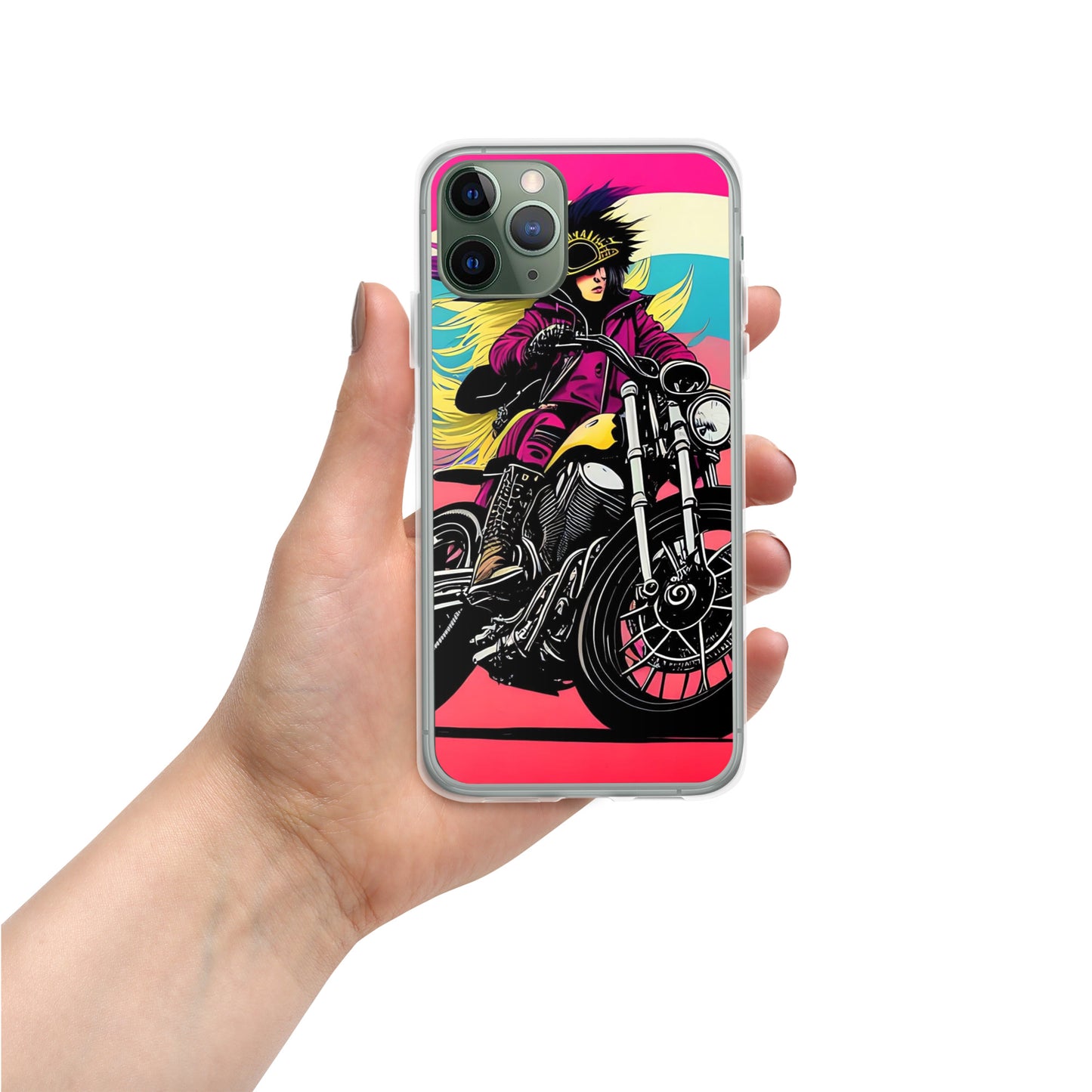 PUNK TRIBU Clear Case for iPhone®