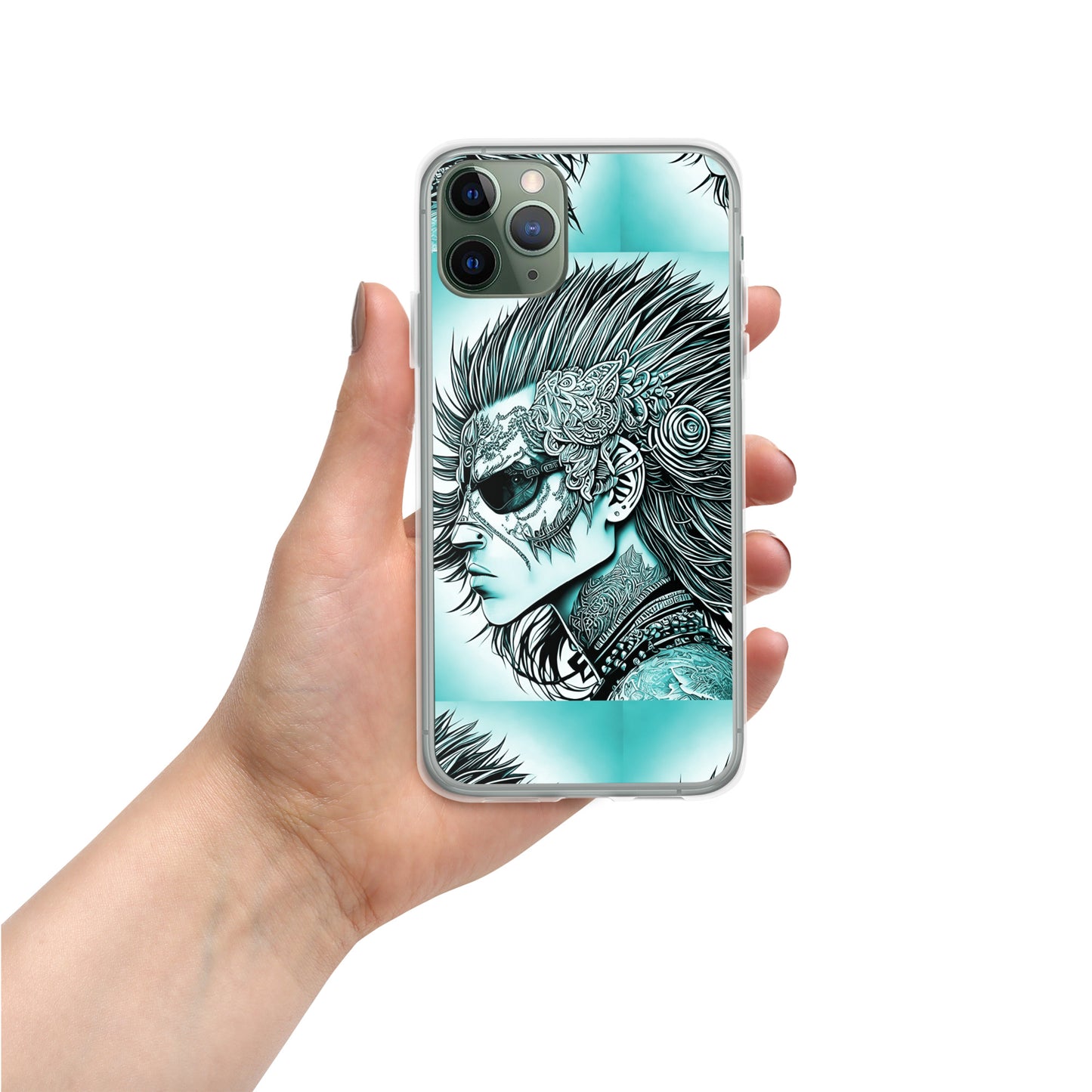 PUNK TRIBU Clear Case for iPhone®