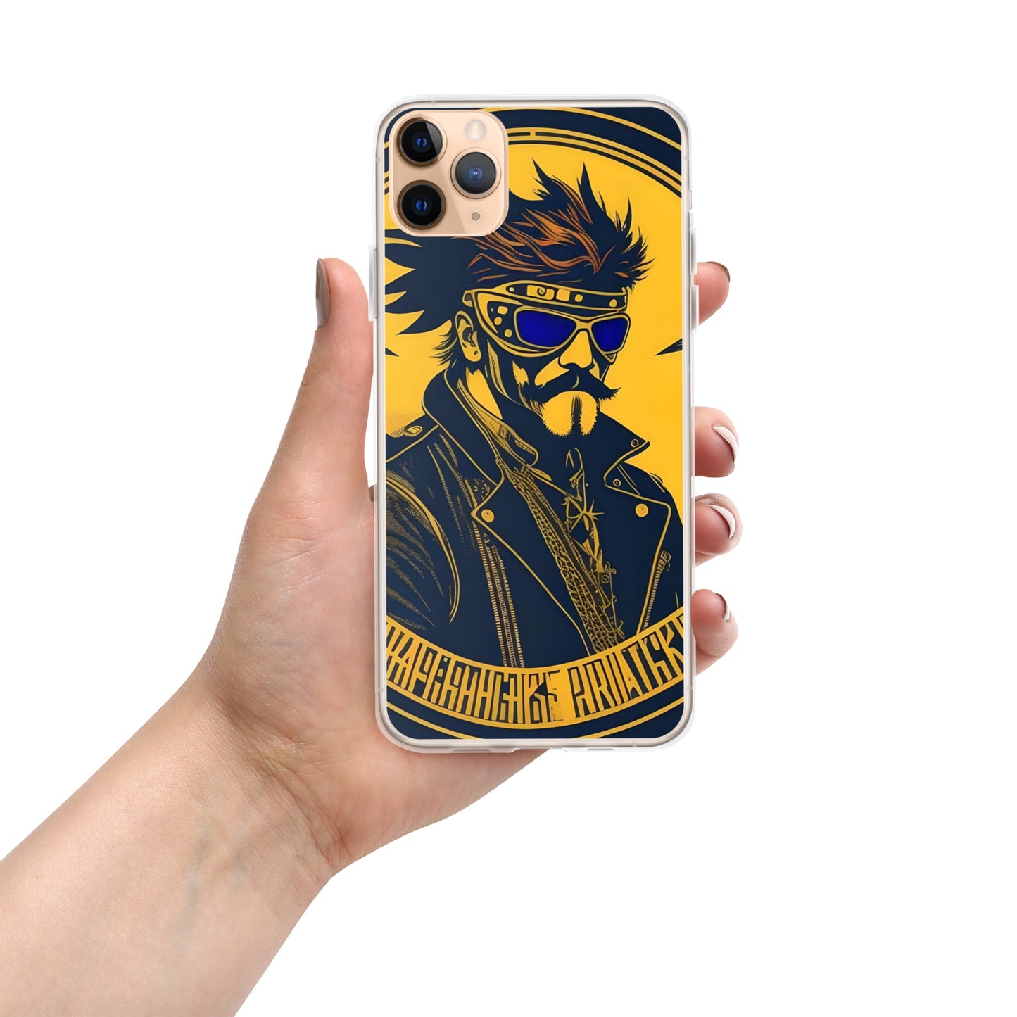PUNK TRIBU Clear Case for iPhone® - PUNK TRIBU ARTISTIC BY EMLNO