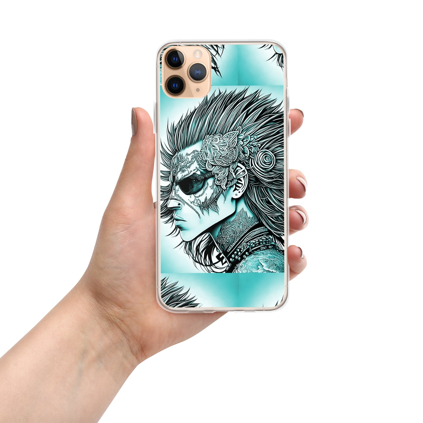 PUNK TRIBU Clear Case for iPhone®