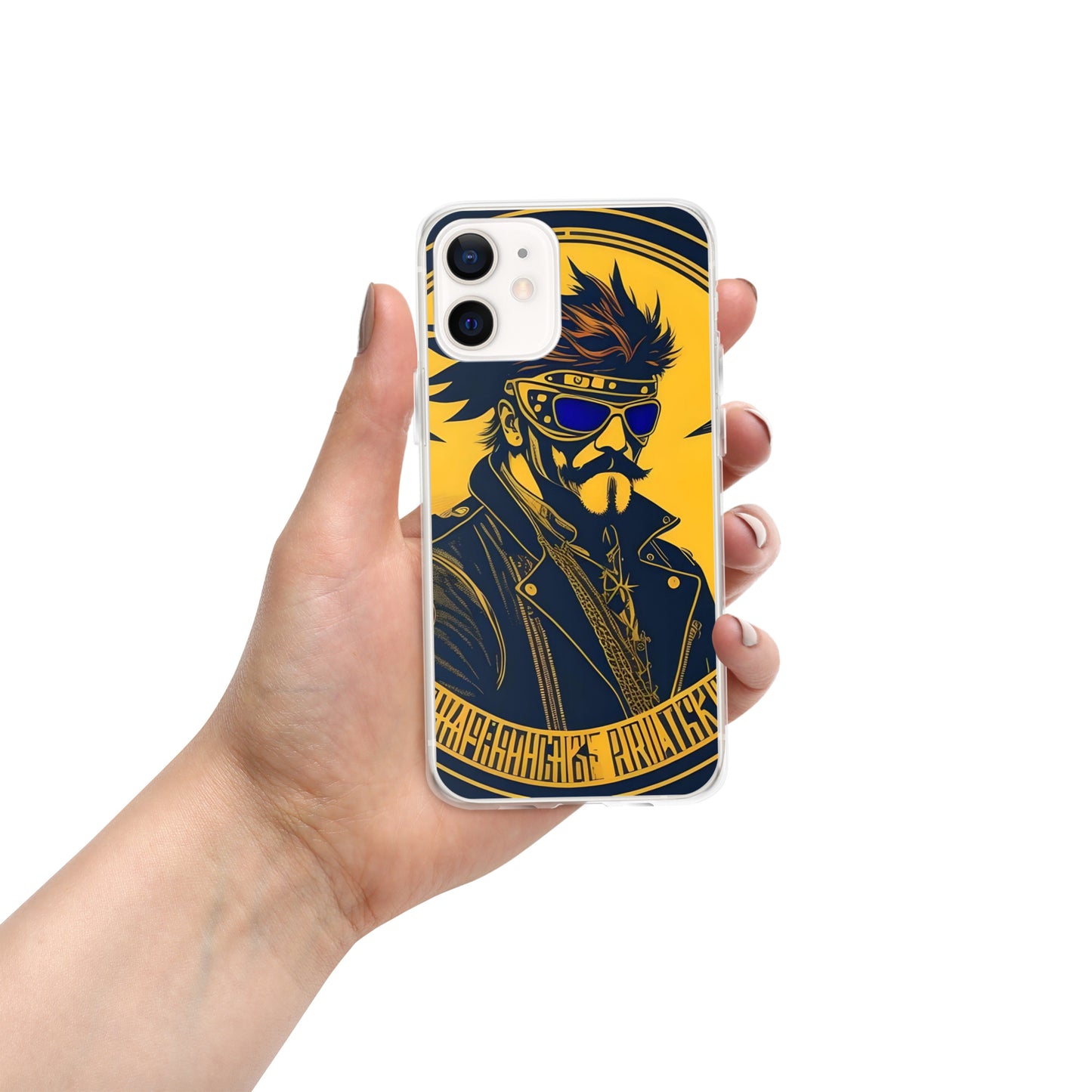 PUNK TRIBU Clear Case for iPhone® - PUNK TRIBU ARTISTIC BY EMLNO
