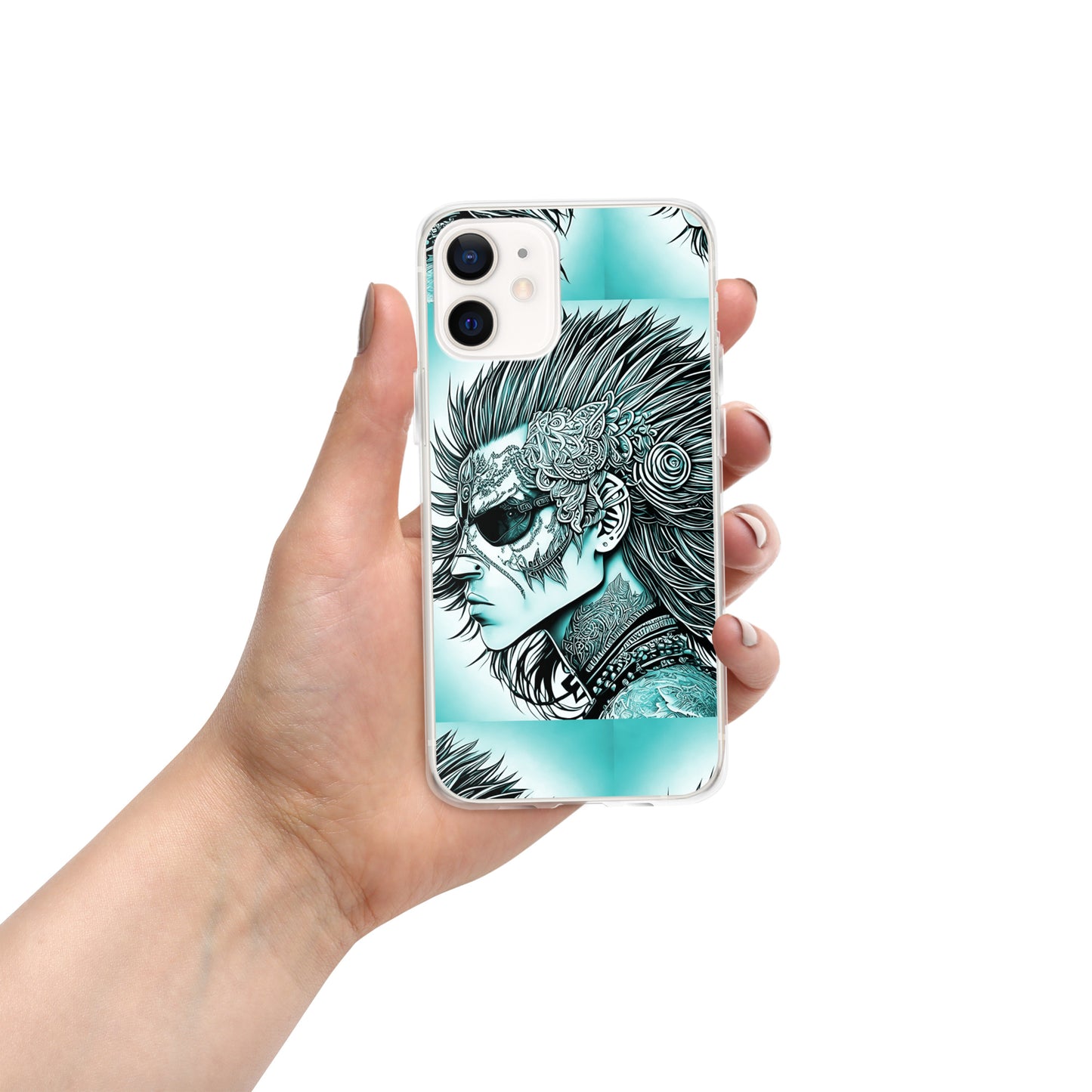 PUNK TRIBU Clear Case for iPhone®