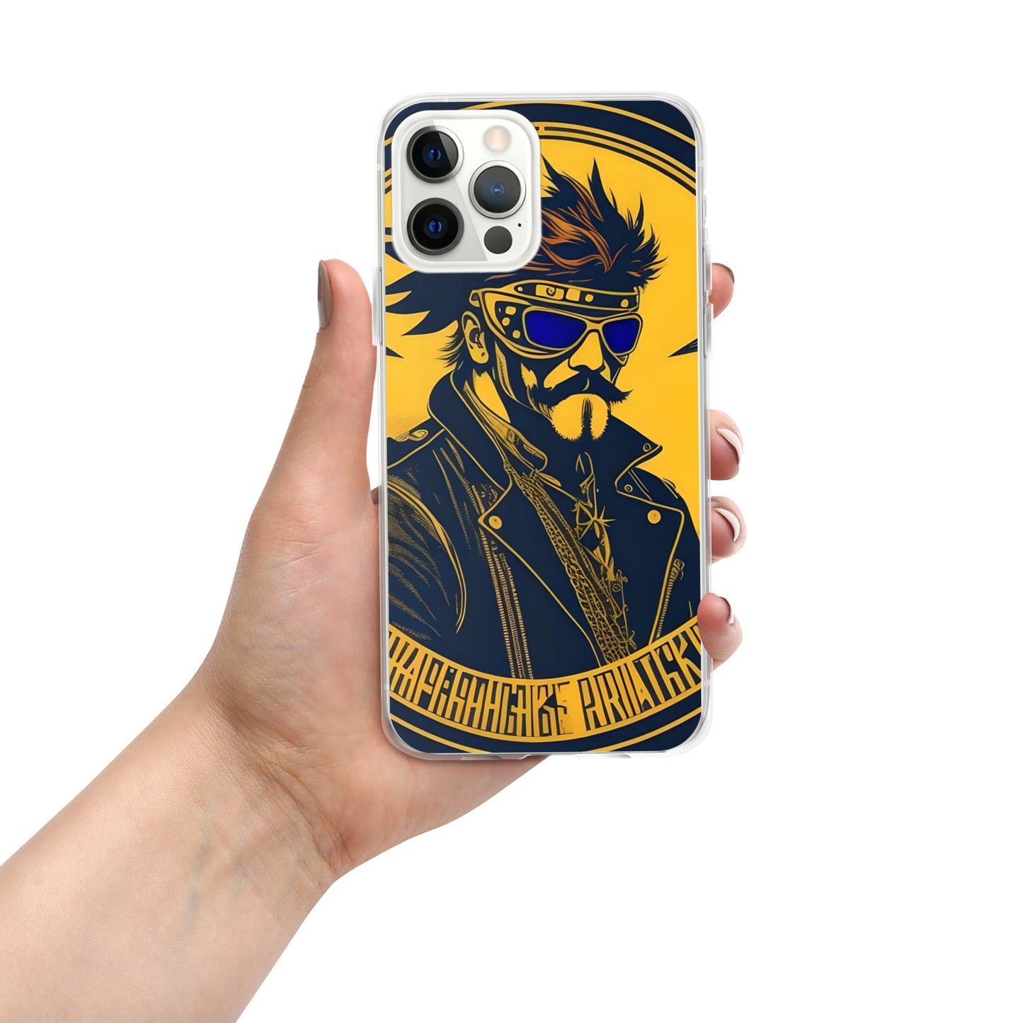 PUNK TRIBU Clear Case for iPhone® - PUNK TRIBU ARTISTIC BY EMLNO