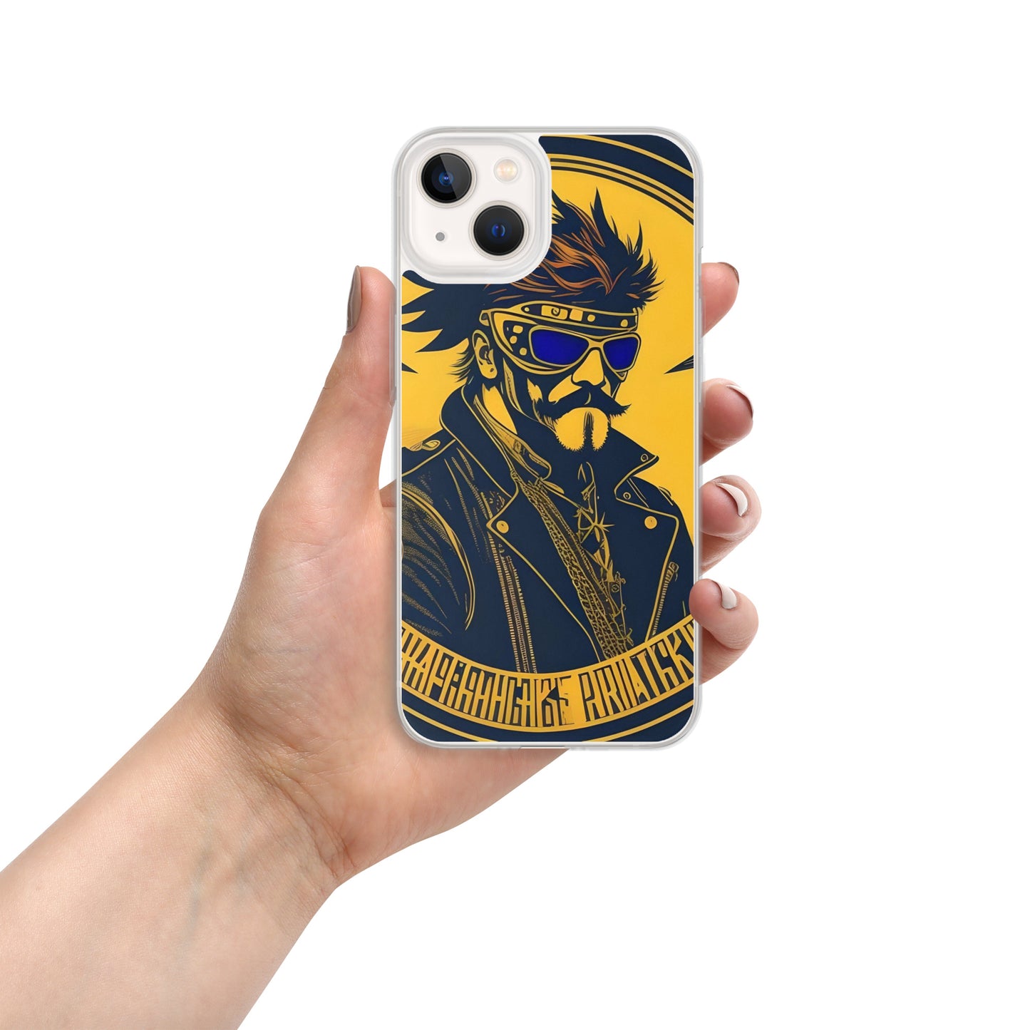 PUNK TRIBU Clear Case for iPhone® - PUNK TRIBU ARTISTIC BY EMLNO