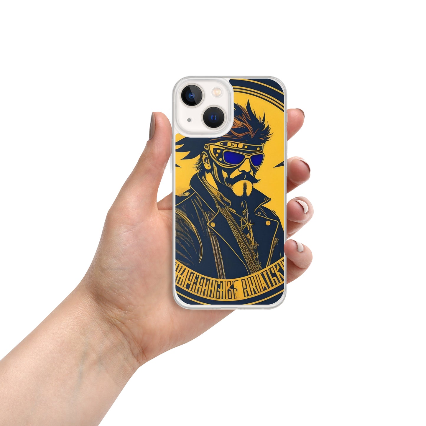 PUNK TRIBU Clear Case for iPhone® - PUNK TRIBU ARTISTIC BY EMLNO