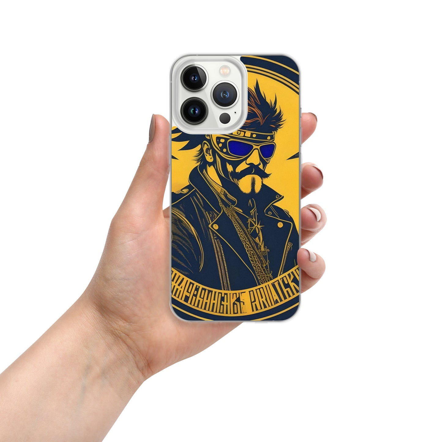 PUNK TRIBU Clear Case for iPhone® - PUNK TRIBU ARTISTIC BY EMLNO
