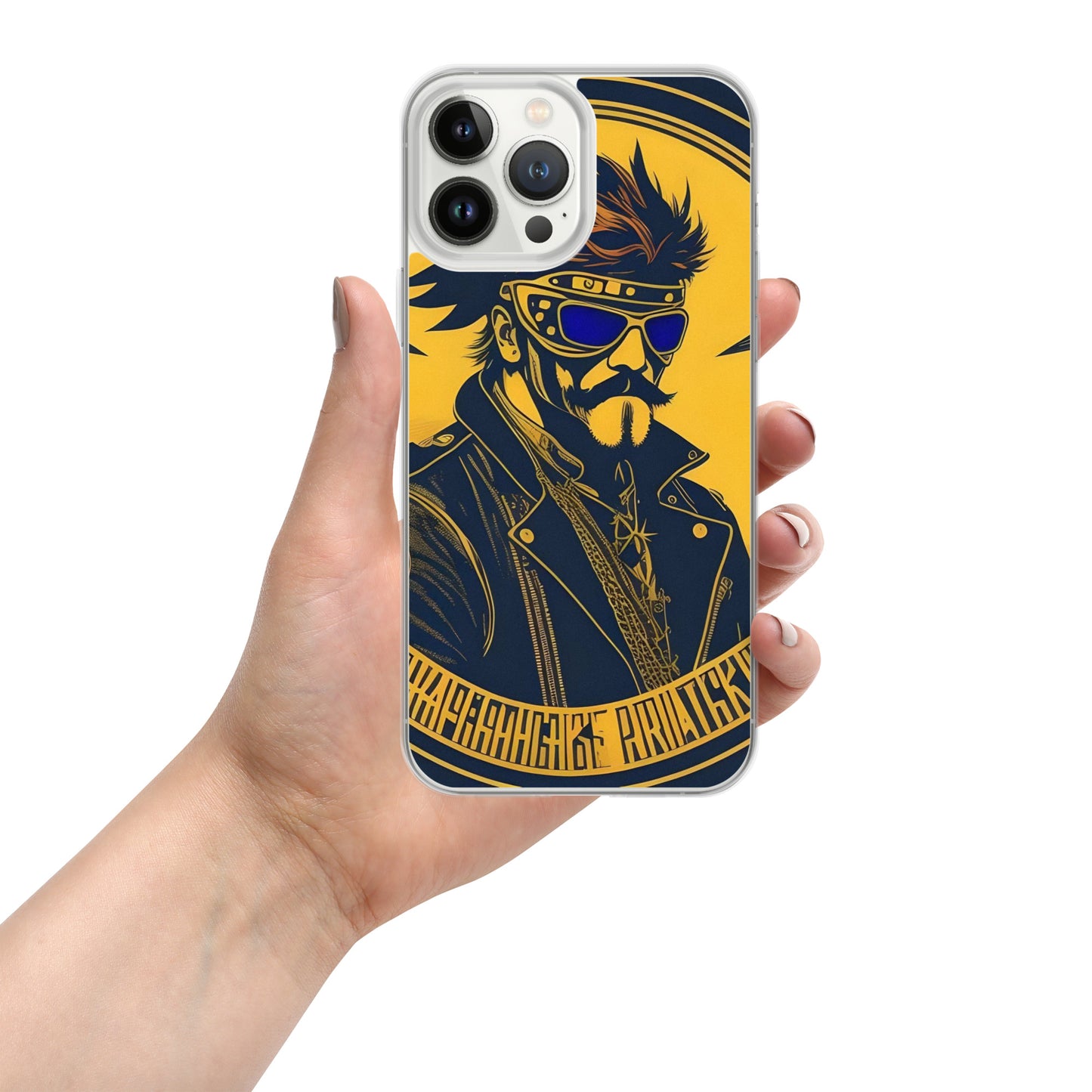 PUNK TRIBU Clear Case for iPhone® - PUNK TRIBU ARTISTIC BY EMLNO