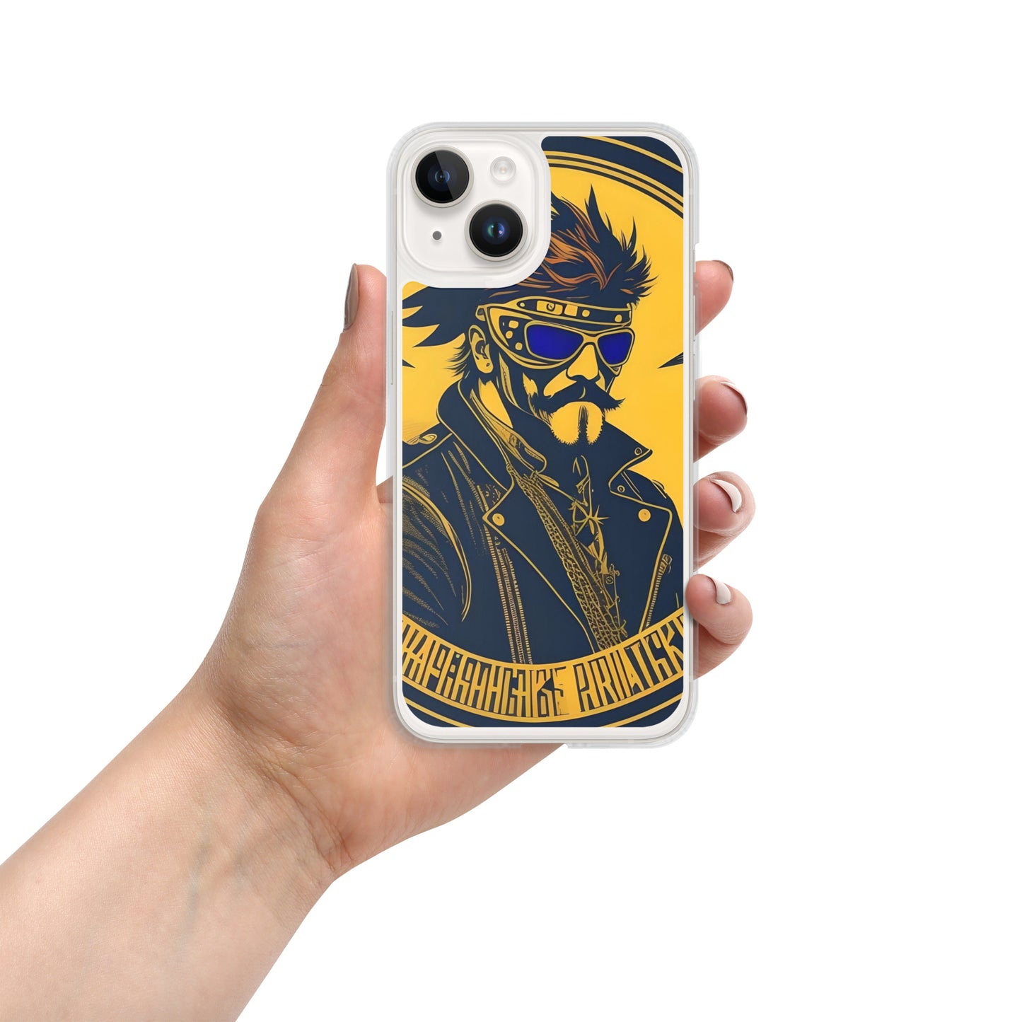 PUNK TRIBU Clear Case for iPhone® - PUNK TRIBU ARTISTIC BY EMLNO