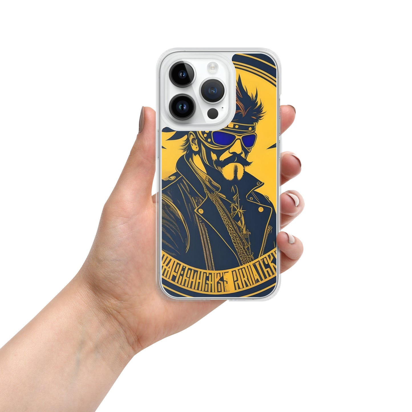 PUNK TRIBU Clear Case for iPhone® - PUNK TRIBU ARTISTIC BY EMLNO