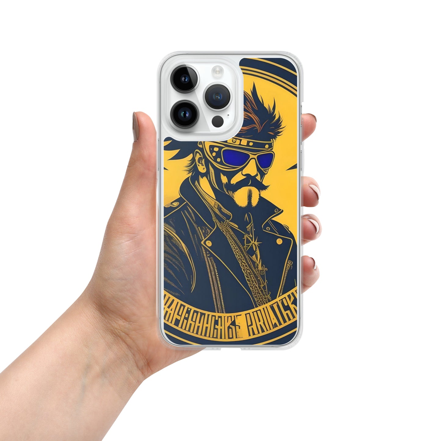 PUNK TRIBU Clear Case for iPhone® - PUNK TRIBU ARTISTIC BY EMLNO