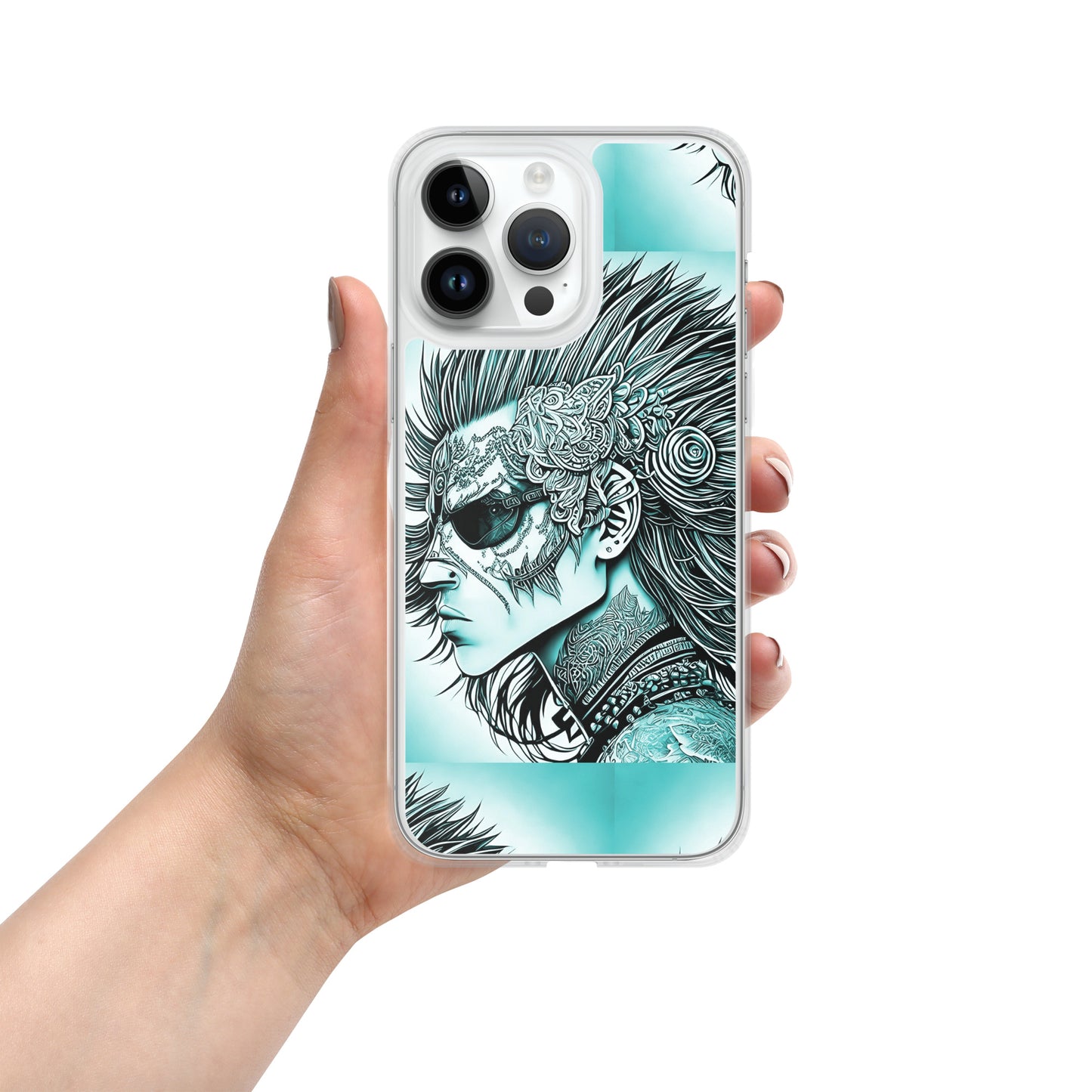 PUNK TRIBU Clear Case for iPhone®