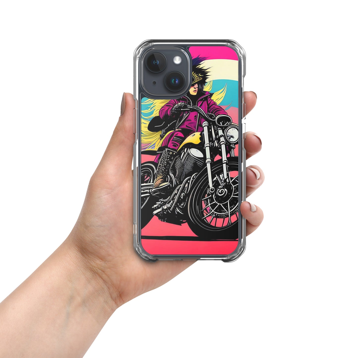 PUNK TRIBU Clear Case for iPhone®