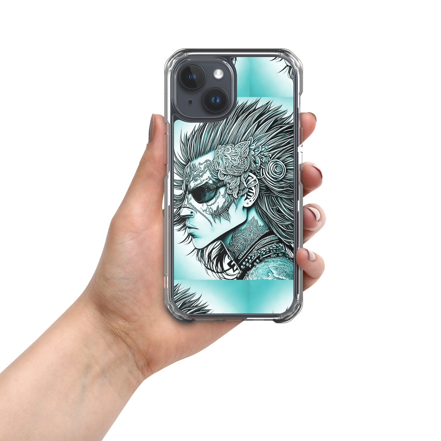 PUNK TRIBU Clear Case for iPhone®