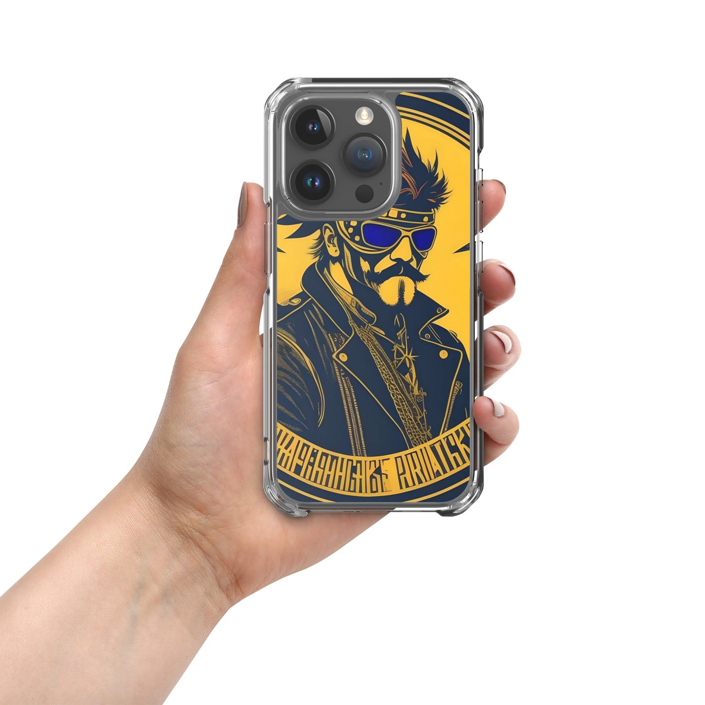 PUNK TRIBU Clear Case for iPhone® - PUNK TRIBU ARTISTIC BY EMLNO