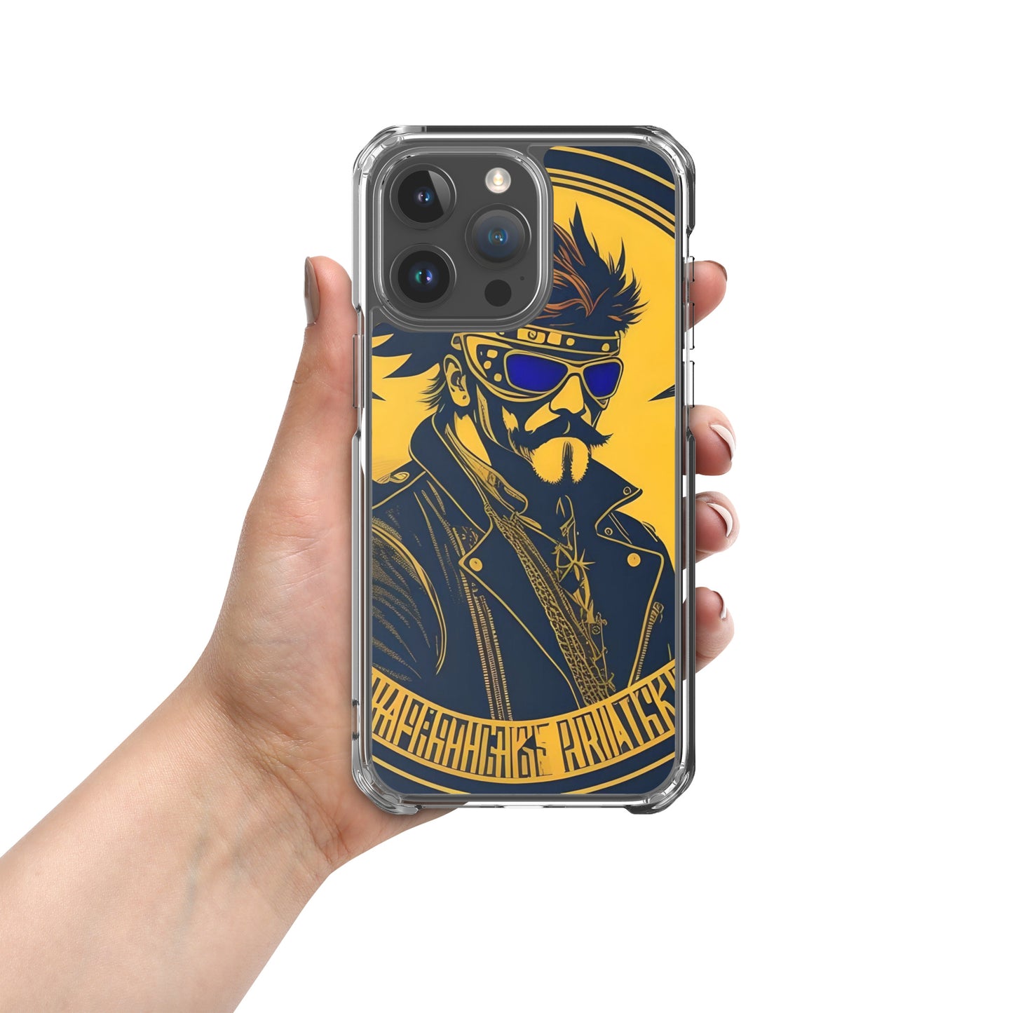 PUNK TRIBU Clear Case for iPhone® - PUNK TRIBU ARTISTIC BY EMLNO