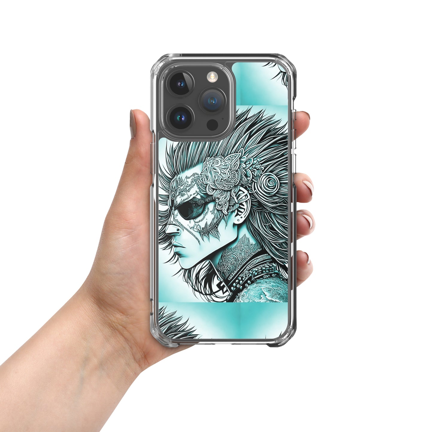 PUNK TRIBU Clear Case for iPhone®