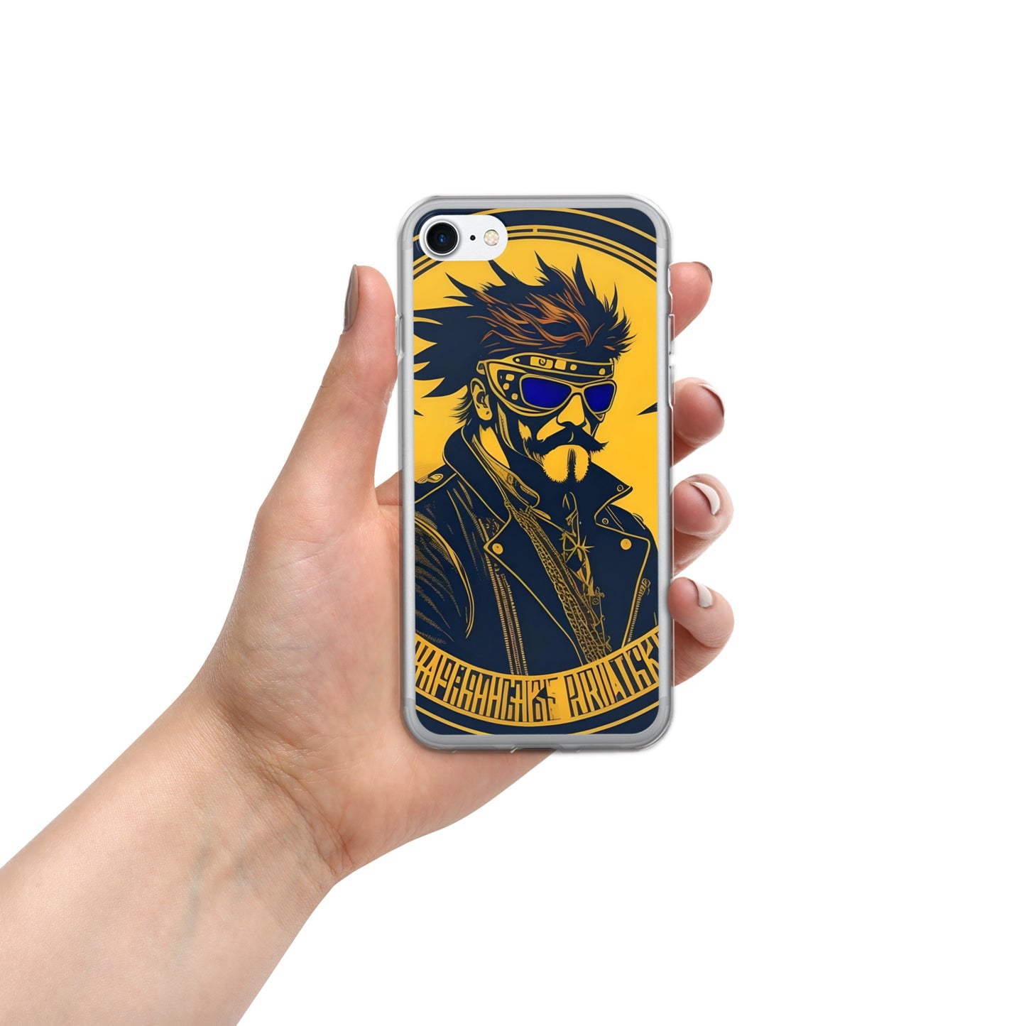 PUNK TRIBU Clear Case for iPhone® - PUNK TRIBU ARTISTIC BY EMLNO