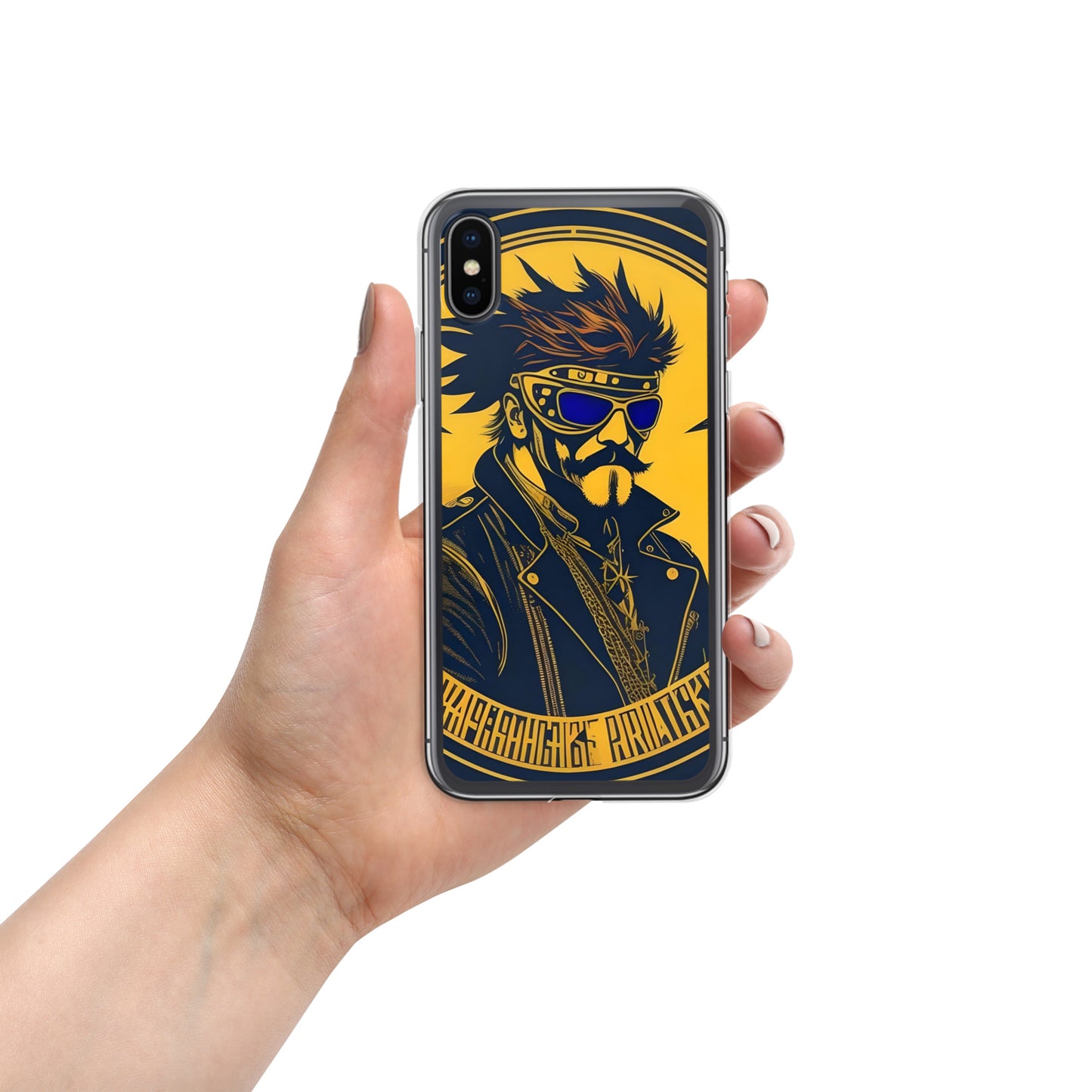 PUNK TRIBU Clear Case for iPhone® - PUNK TRIBU ARTISTIC BY EMLNO
