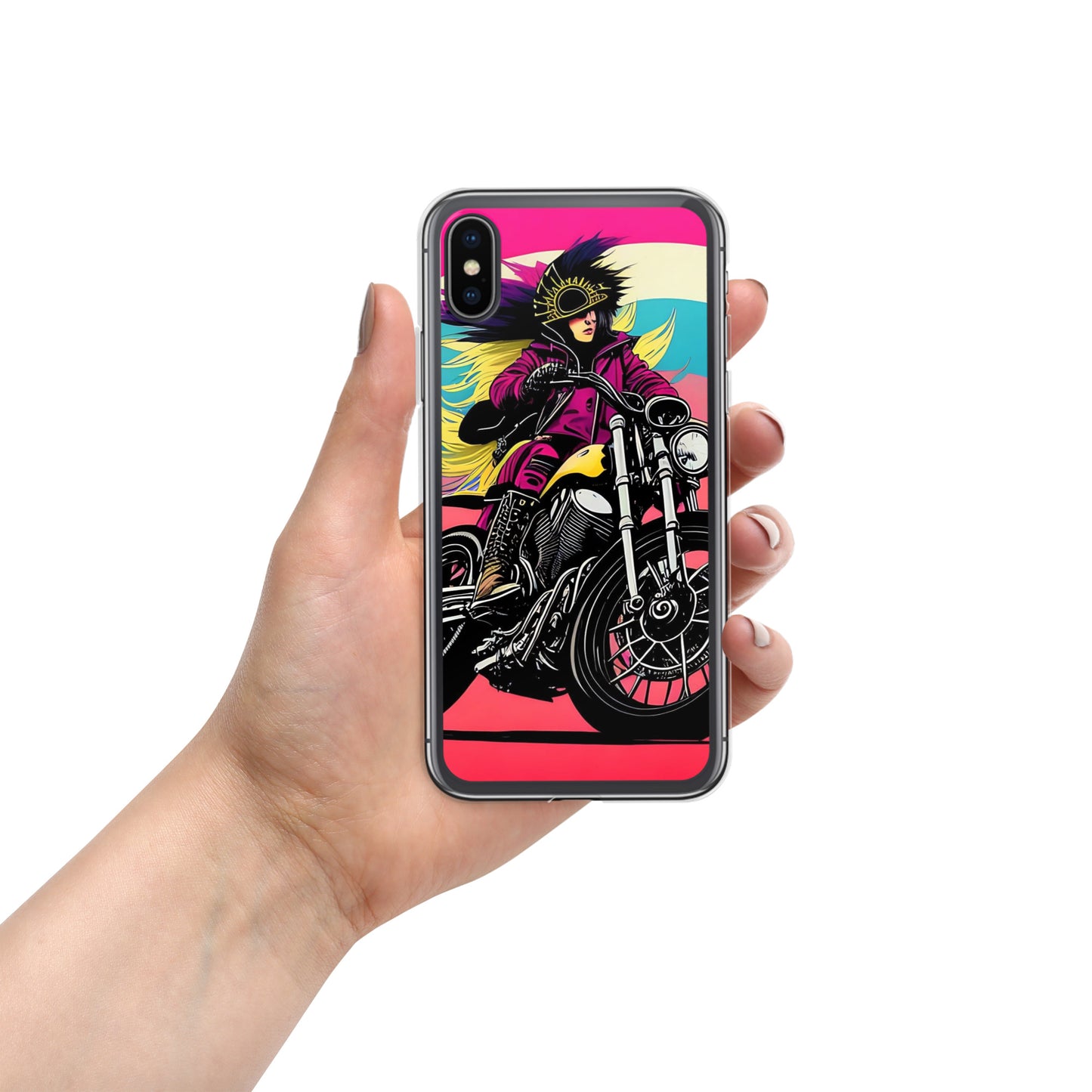 PUNK TRIBU Clear Case for iPhone®