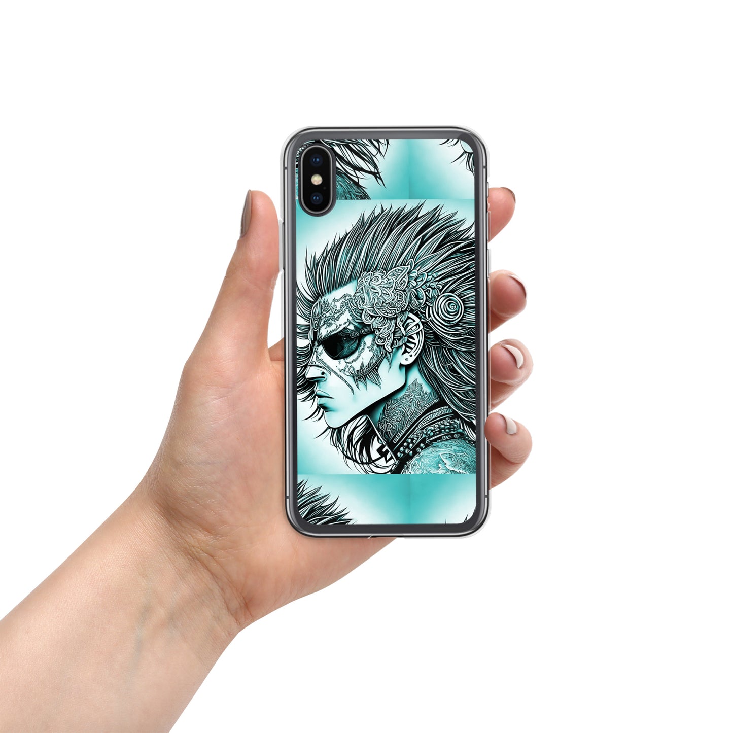 PUNK TRIBU Clear Case for iPhone®