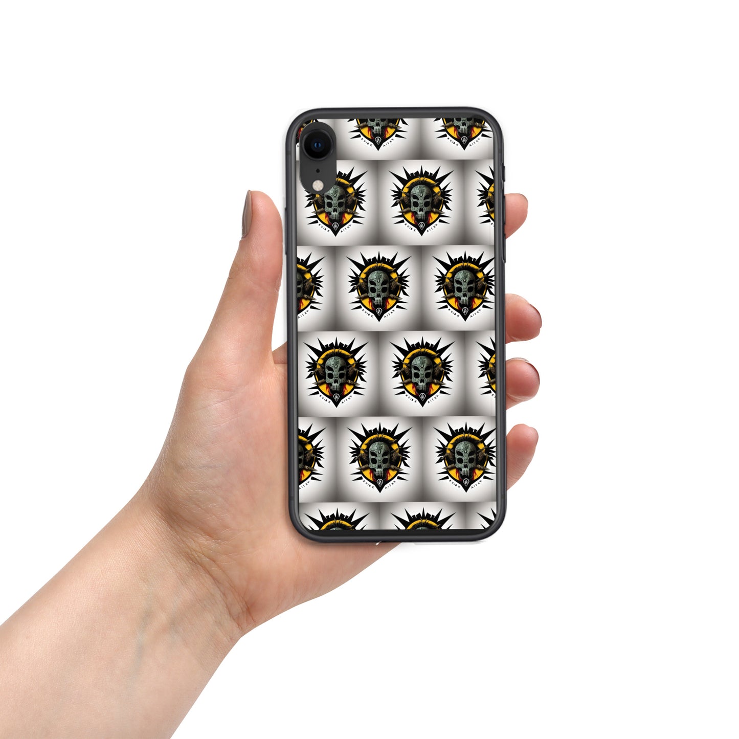 Funda transparent PUNK TRIBU per a iPhone®