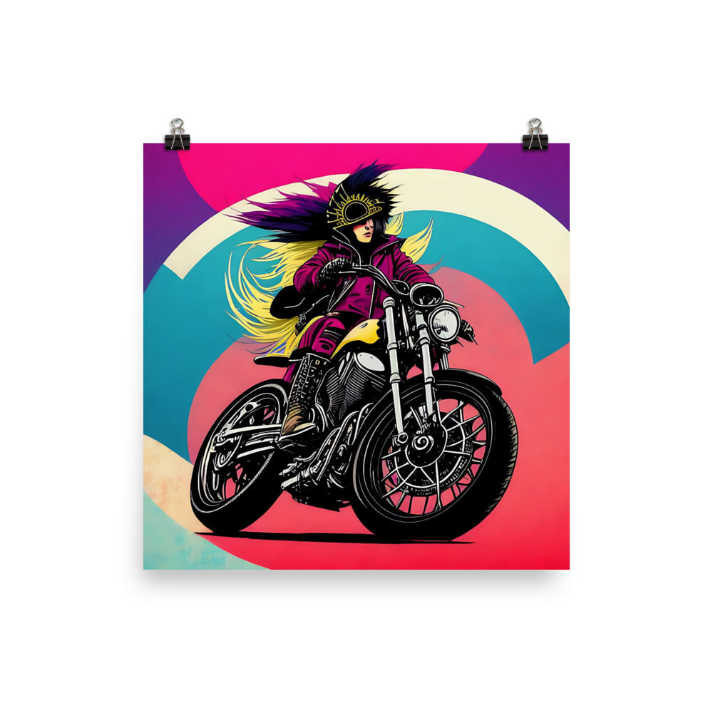 Poster WITH EXCLUSIVE DESIGN MADE BY PUNK TRIBU - PUNK TRIBU ARTISTIC BY EMLNO