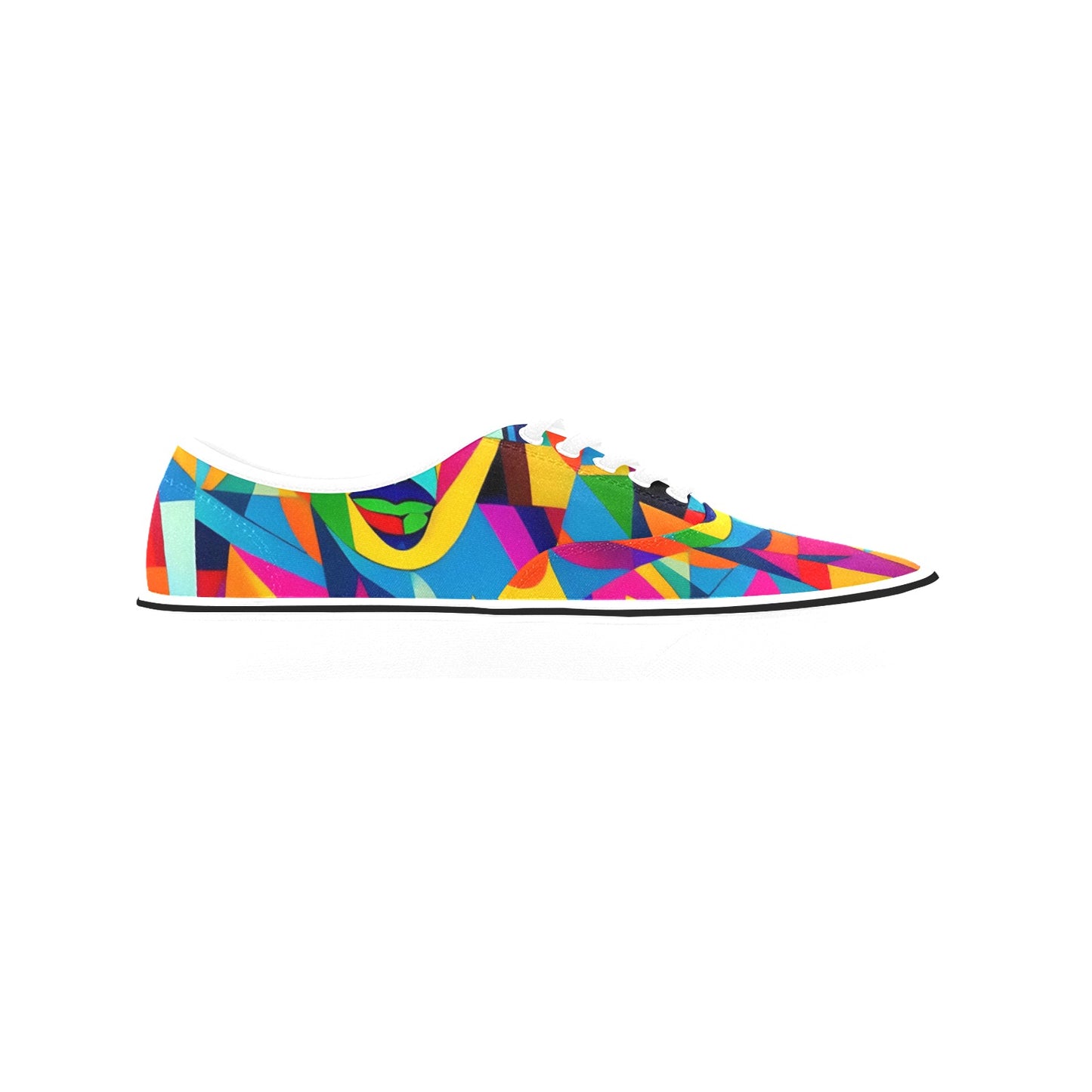 PUNK TRIBU Men's Classic Canvas Low Top Shoe(ModelE001-4)