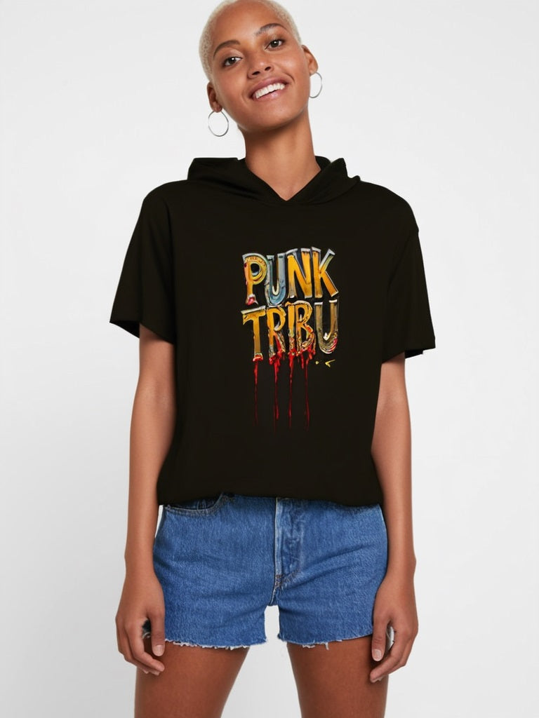 Dessuadora amb caputxa unisex Punk Tribu